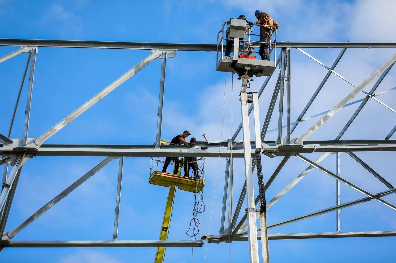 Construcția unui manej acoperit de dimensiuni complete — Metalogalva Prime Moldova — 3