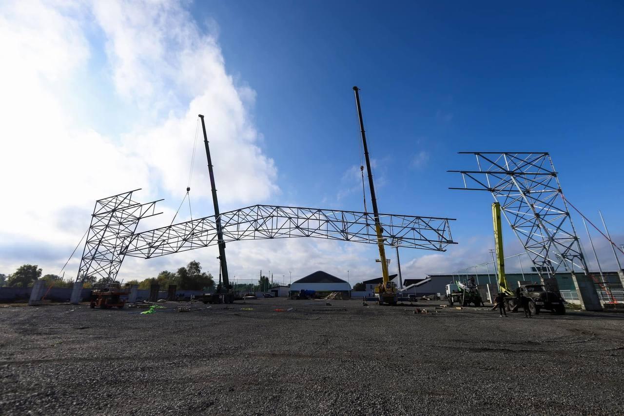 Construcția unui manej acoperit de dimensiuni complete — Metalogalva Prime Moldova — 4