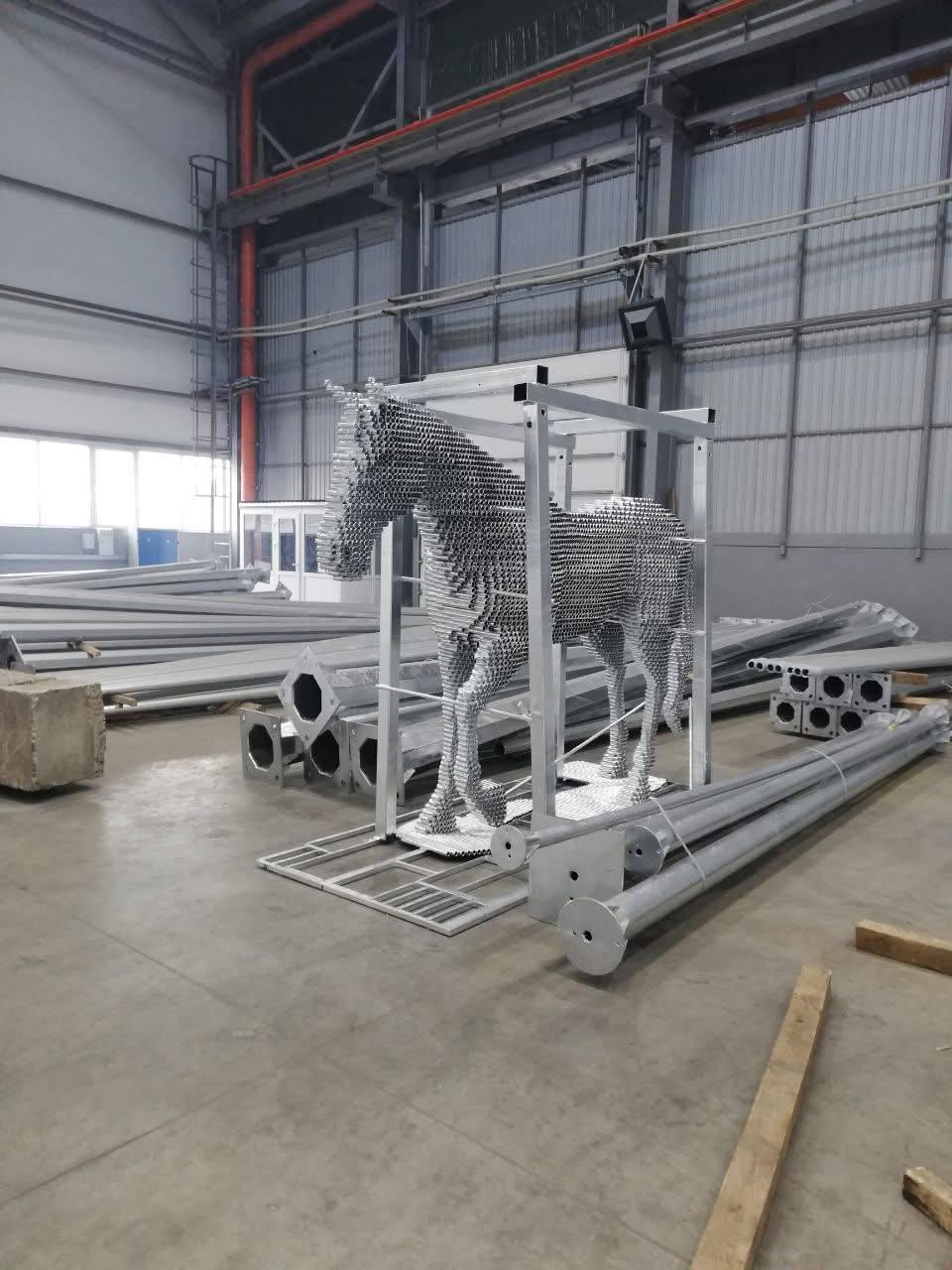 Construcție metalică decorativă — Metalogalva Prime Moldova — 2