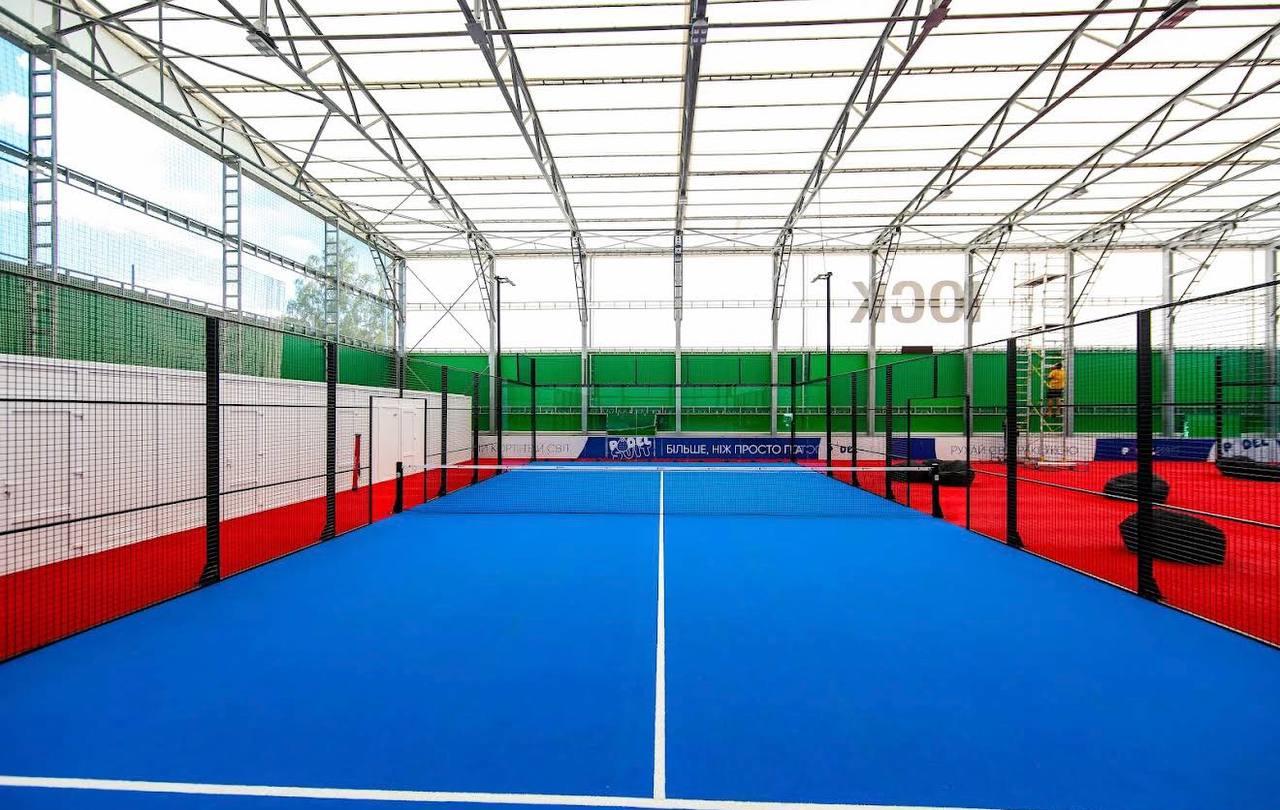 Construcții metalice pentru terenuri de padel «PadelSvit» — Metalogalva Prime Moldova — 1
