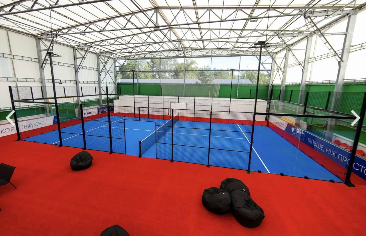 Construcții metalice pentru terenuri de padel «PadelSvit» — Metalogalva Prime Moldova — 2