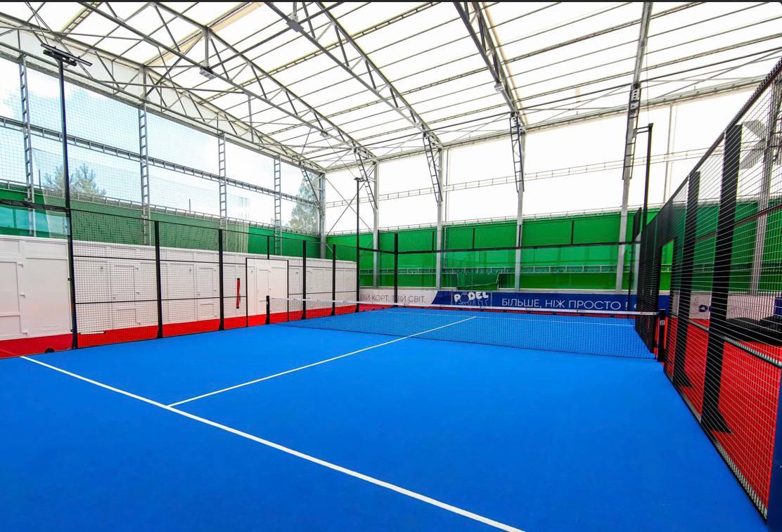 Construcții metalice pentru terenuri de padel «PadelSvit» — Metalogalva Prime Moldova — 3